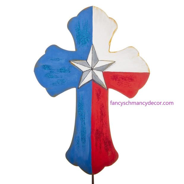 Texas Cross Stake by The Round Top Collection