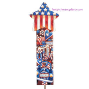 Americana Star Totem Pole by The Round Top Collection