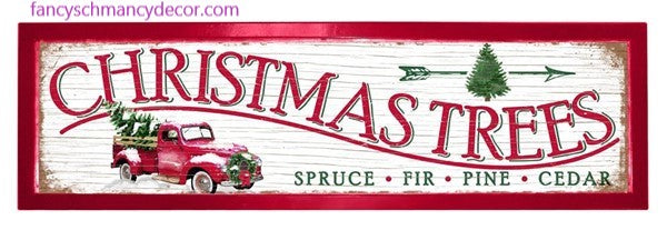 Tin Christmas Tree Sign by Craig Bachman Imports
