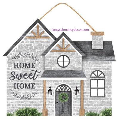 11.25"L X 9.75"H Home Sweet Home House