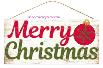 Rustic Merry Christmas Sign by Craig Bachman Imports