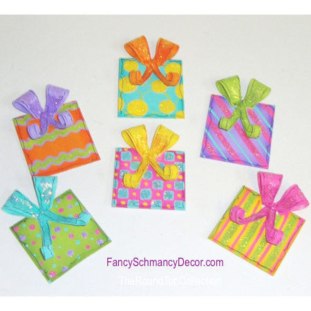 Gift Box Magnet by The Round Top Collection B4036 – FancySchmancyDecor