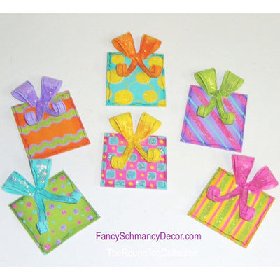 Gift Box Magnet by The Round Top Collection B4036 - FancySchmancyDecor
