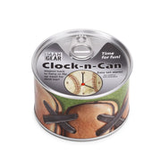 Man Gear Baseball Can Clock