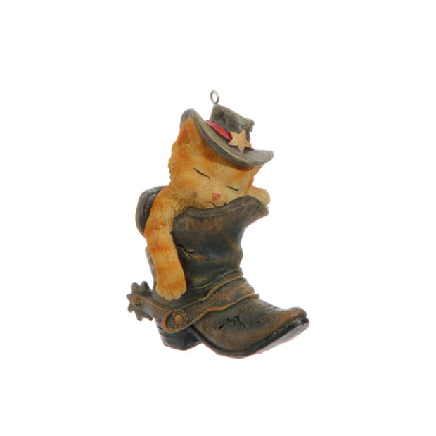 Raz Imports Cat in Boot Ornament
