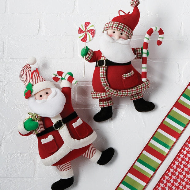 Raz Imports 12" Santa Ornament