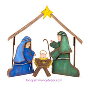 Table Top Nativity: Holy Family by The Round Top Collection