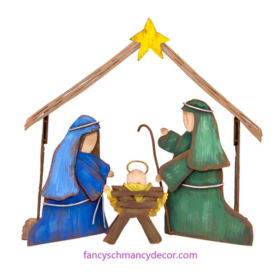 Table Top Nativity: Holy Family by The Round Top Collection