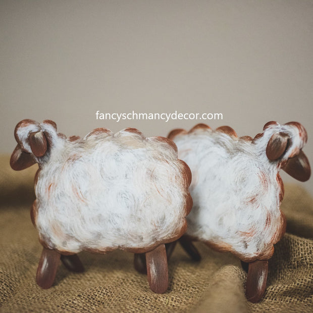 Table Top Nativity: Sheep  Set of 2 by The Round Top Collection