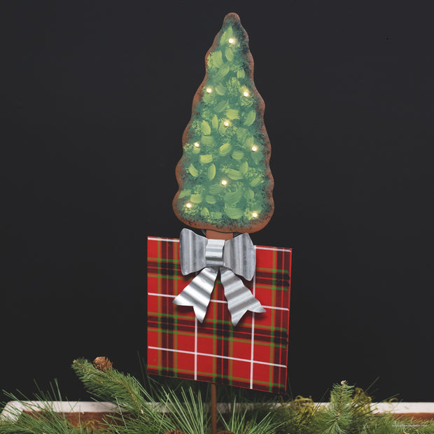 2 Tier Topiary LIght Up by The Round Top Collection