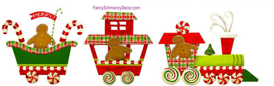 Gingerbread Train by The Round Top Collection