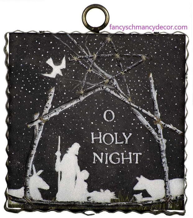 Mini O Holy Night Print by The Round Top Collection