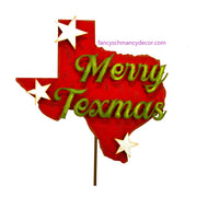 Merry Texmas Stake by The Round Top Collection
