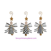 Elegant Angel Bells Assorted Set of 3 by The Round Top Collection