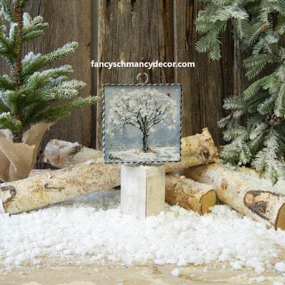 Mini Tree of the Season (Winter) Print by The Round Top Collection