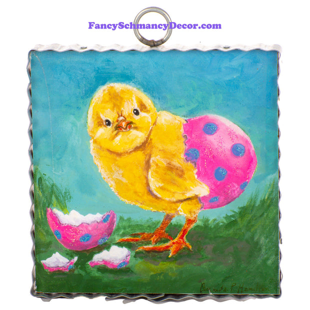 Mini “I’m Stuck” Chick Print by The Round Top Collection