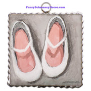 Mini Gallery Easter Shoes Print by The Round Top Collection
