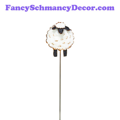 Curly Lamb Mini by The Round Top Collection E19017