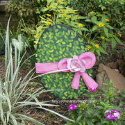 Boxwood Egg with Bow by The Round Top Collection