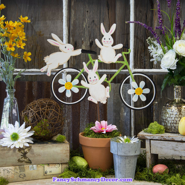 Bicycle Bunnies by The Round Top Collection