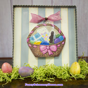 Mini Gallery Easter Basket Charm by The Round Top Collection