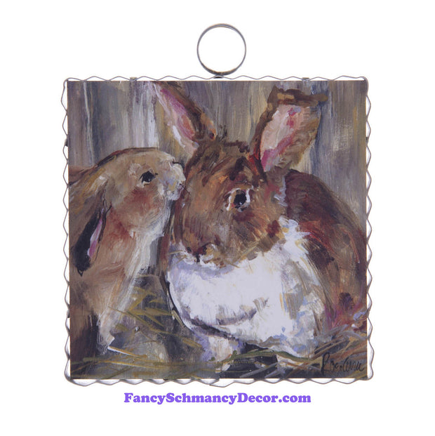 Mini Gallery Bunny Love Print by The Round Top Collection