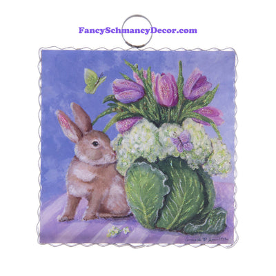 Mini Gallery Bunny Nibbles Print by The Round Top Collection