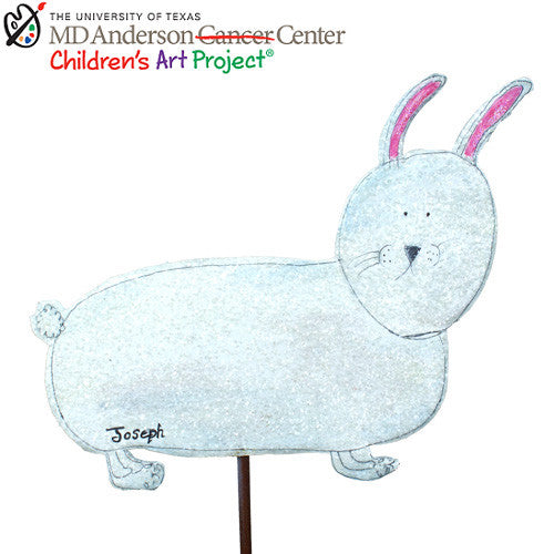 MD Anderson Joseph's Bunny Stake by The Round Top Collection E8058 - FancySchmancyDecor