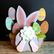 Easter Bunny Ears Yard The Round Top Collection E9080 - FancySchmancyDecor - 2
