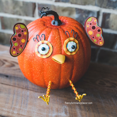Owl Pumpkin Parts The Round Top Collection F7051