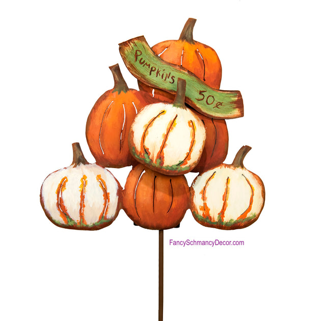 Pile of Pumpkins The Round Top Collection F18009 FancySchmancyDecor