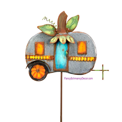 Pumpkin Camper by The Round Top Collection F18013