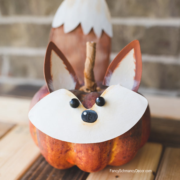 Fox Pumpkin Parts by The Round Top Collection F18046