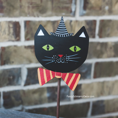 Gallery Cat in Hat Stake by The Round Top Collection F18051