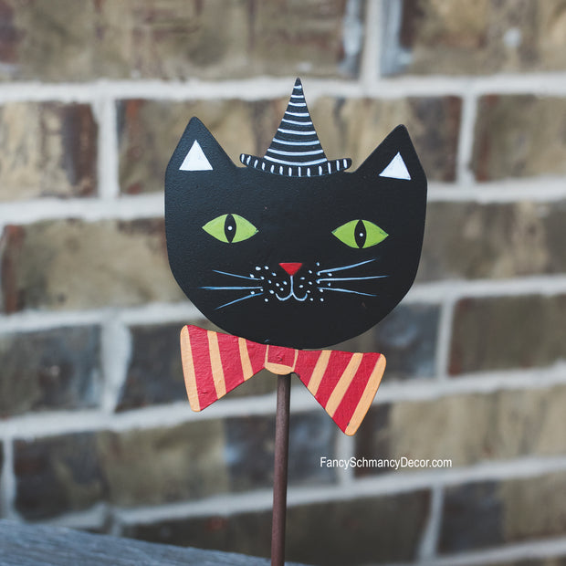 Gallery Cat in Hat Stake by The Round Top Collection F18051