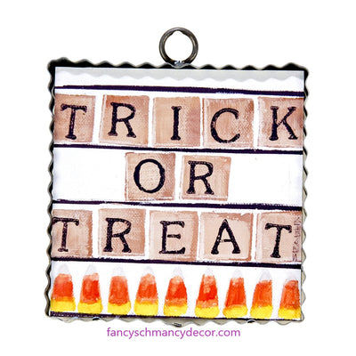 Mini Trick or Treat Candy Print by The Round Top Collection F18052