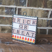 Mini Trick or Treat Candy Print by The Round Top Collection F18052