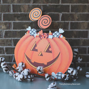Whimsical Jack O'Lantern by The Round Top Collection F18085