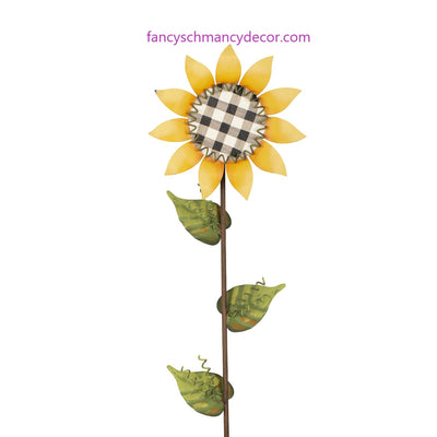 Small Buffalo Check Sunflower by The Round Top Collection
