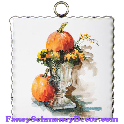 Oddball Urn of Pumpkins by The Round Top Collection F19116
