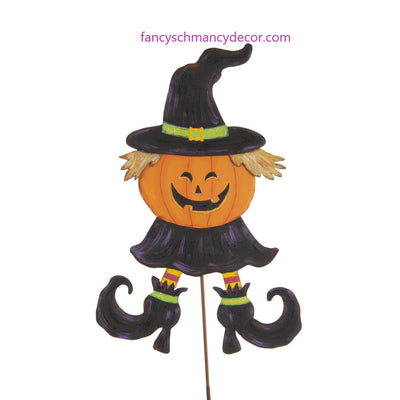 Pumpkin Head Witch by The Round Top Collection F20035