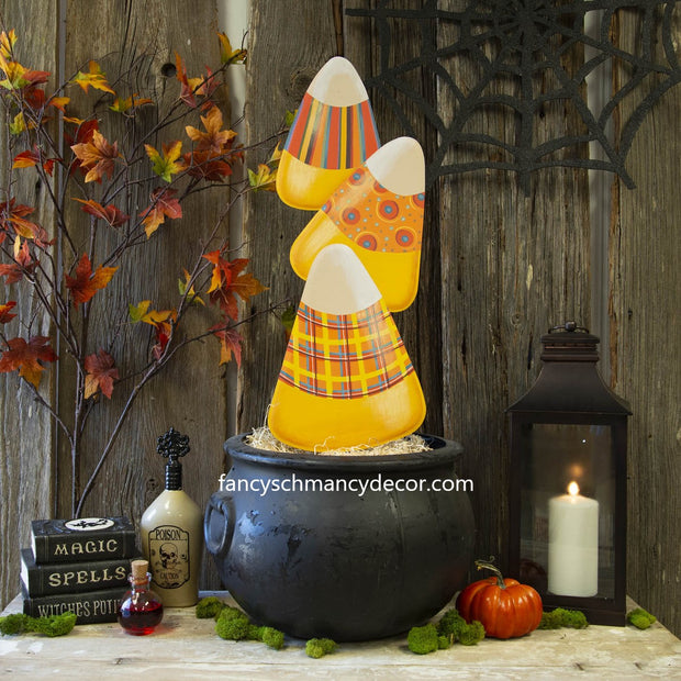 Candy Corn Topiary by The Round Top Collection F20037