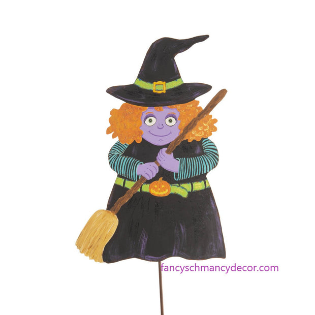 Trick or Treat Witch Kid by The Round Top Collection
