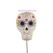 Day of the Dead Skull by The Round Top Collection