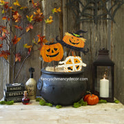 Trick or Treat Jack-o-Lanterns by The Round Top Collection
