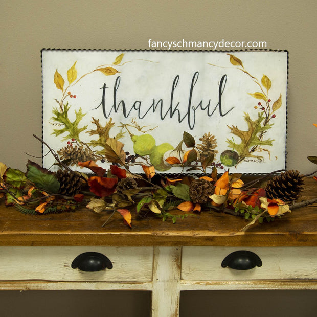 Autumn "Thankful" Print by The Round Top Collection F20073