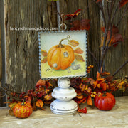 Mini Mouse House Pumpkin Print by The Round Top Collection F20111