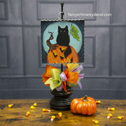 Mini Boo Cat Print by The Round Top Collection