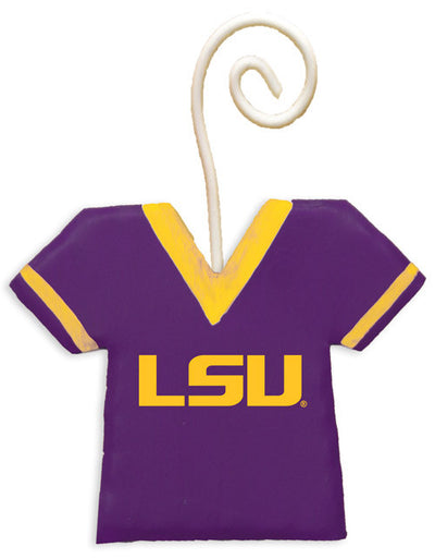 G013-LSU NCAA LSU Jersey School Ornament The Round Top Collection - FancySchmancyDecor