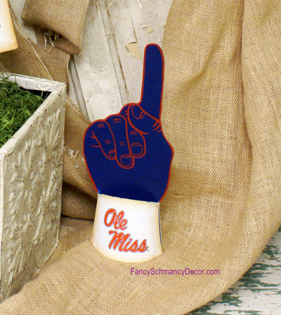 G304-OLE Collegiate - Ole Miss University #1 Fan - The Round Top Collection